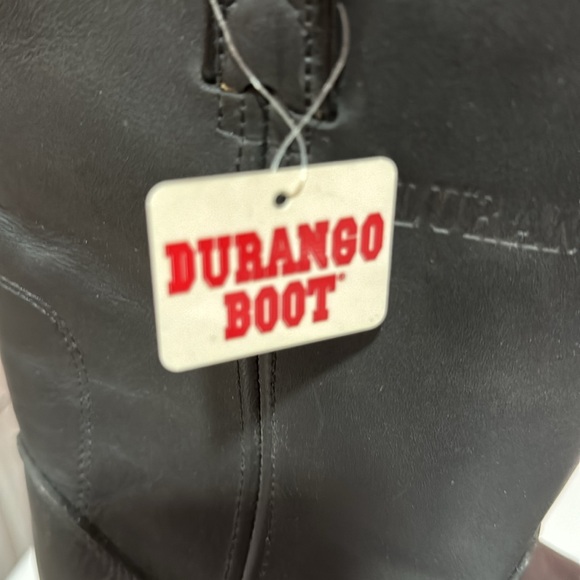 Durango steel-toed black men’s work boots. Size 10.5 med. New. Leather - Picture 5 of 7